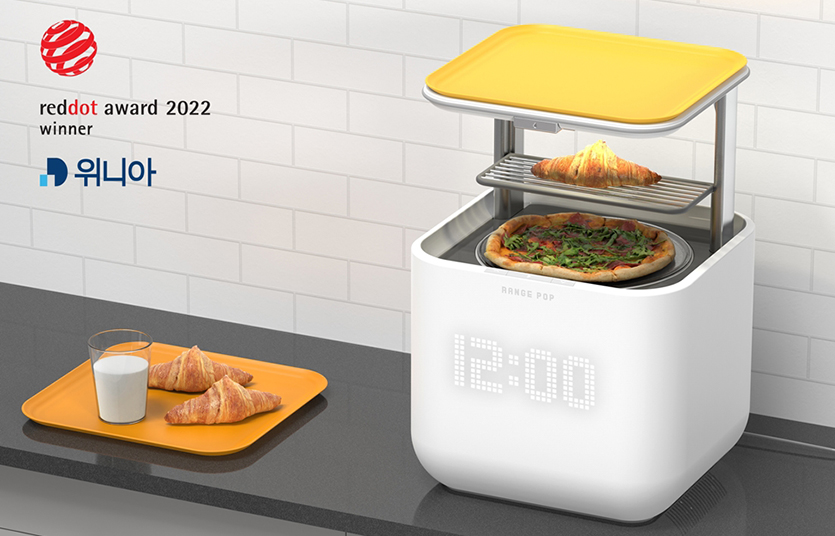 위니아는 ‘2022 레드 닷 디자인 어워드’ 디자인 컨셉트 부문에서 본상을 수상했다. 사진=위니아