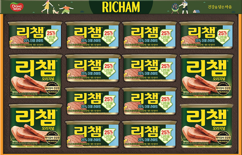 동원F&B가 건강과 품격을 담은 ‘동원 추석 선물세트’ 200여 종을 선보였다. 사진=동원F&B