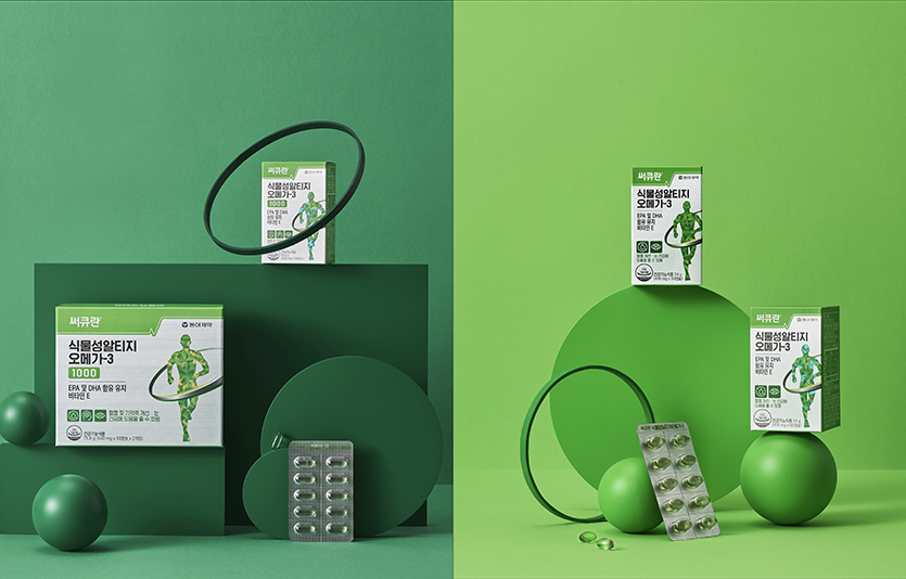 동아제약은 혈행 개선 건기식 브랜드 써큐란 ‘식물성 알티지오메가-3’ 2종을 출시했다. 사진=동아제약