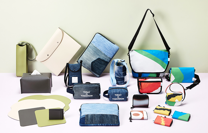 현대백화점 업사이클링 굿즈 모음. 사진=현대백화점