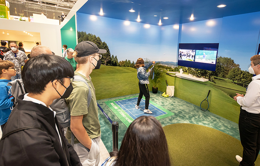 스마트싱스 플레이그라운드 피트니스 존. 사진=삼성전자