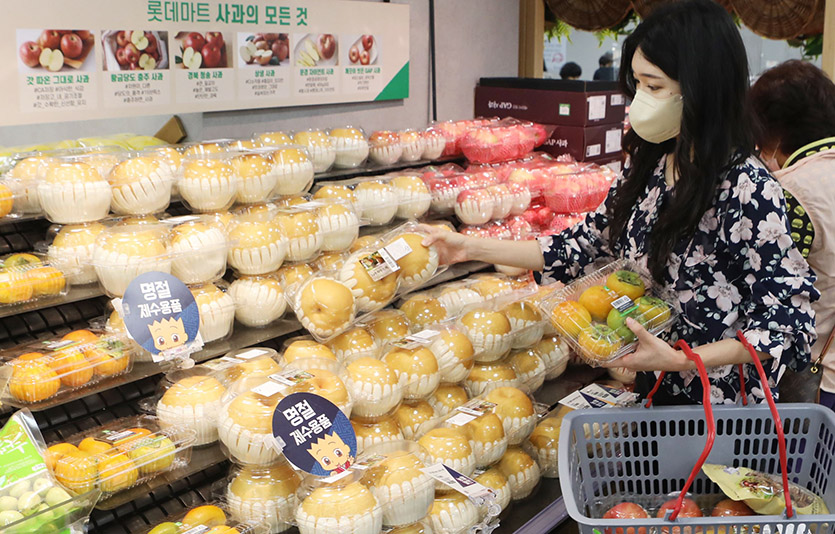 롯데마트는 이달 14일까지 전점에서 제수용품 막판 장보기 할인에 나선다. 사진=롯데마트