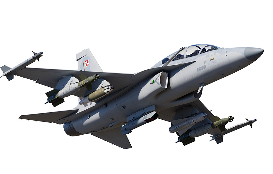 KAI가 폴란드 공군에 납품할 FA-50PL은 현존하는 최고 사양의 FA-50 성능개량이 이뤄질 전망이다. 사진=한국항공우주산업