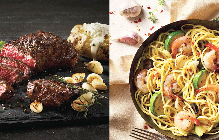 빕스는 남해마늘을 활용한 밀키트 2종을 출시하고 지역 농가와의 상생을 도모한다. 이미지=CJ푸드빌