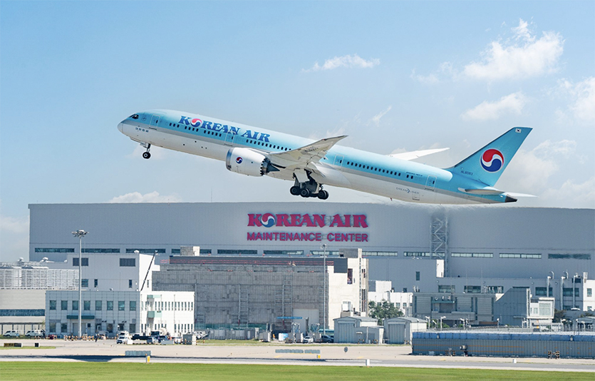 대한항공 보잉 787-9 항공기. 사진=대한항공