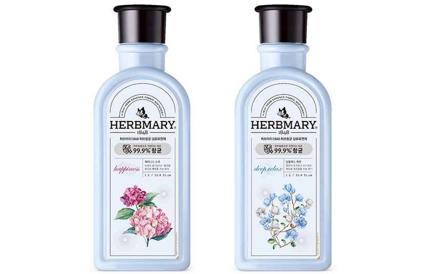 허브마리1848 허브항균 섬유유연제. 사진=애경산업