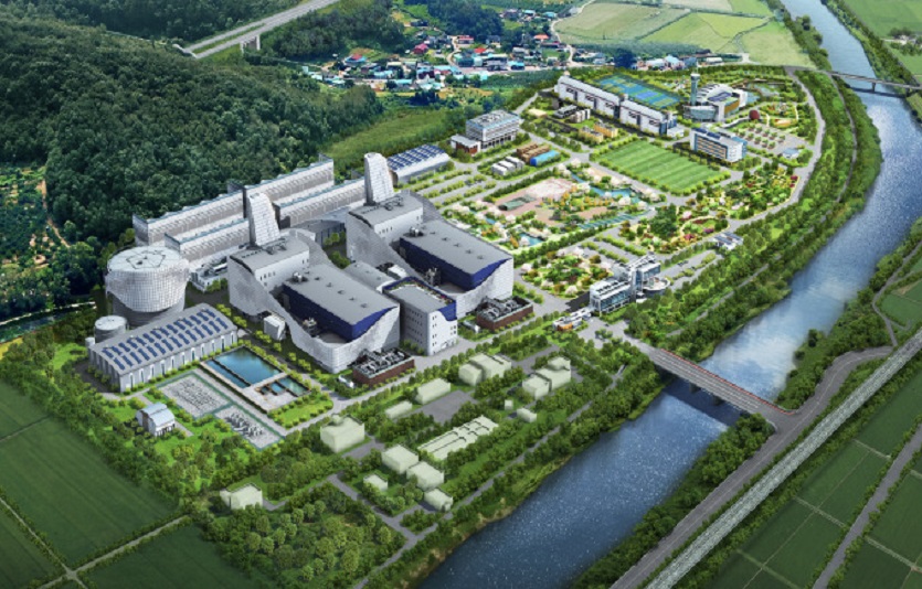 음성천연가스발전소 조감도.  사진=한국동서발전(주)