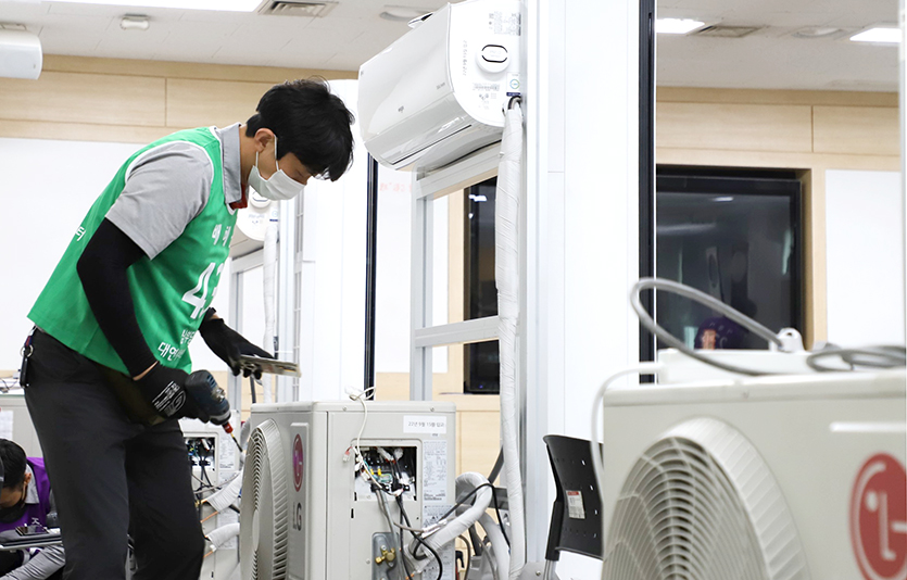 LG전자가 고고객서비스 경진대회를 열었다. 사진=LG전자