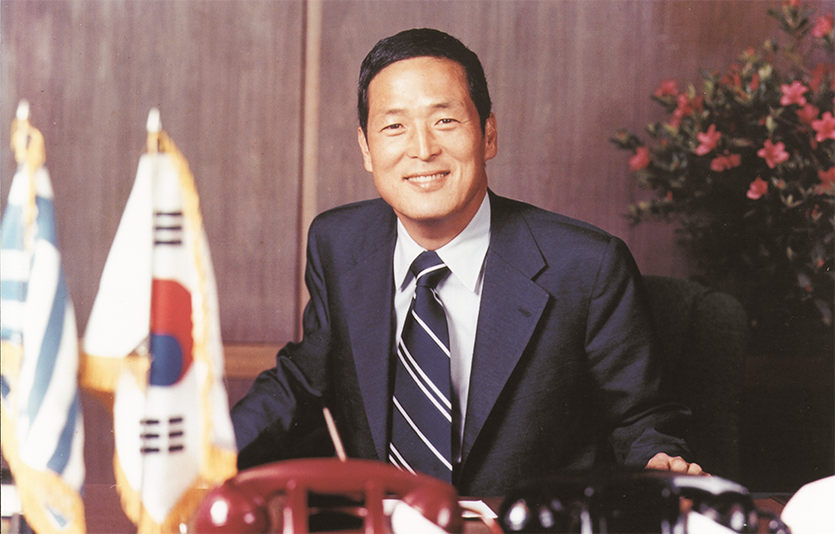 한화그룹 창업자 고(故) 현암 김종희 회장. 사진=한화그룹