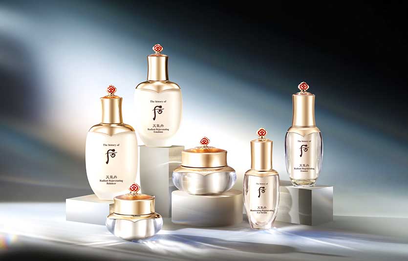 LG생활건강의 고급화장품 브랜드 후가 중국에서 저명 상표로 선정됐다. 사진=LG생활건강