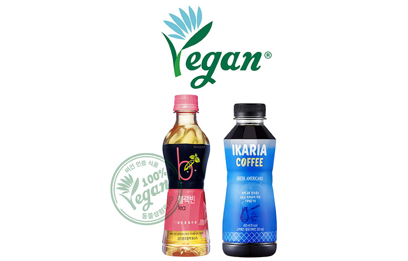 동아오츠카의 ‘블랙빈티’와 ‘이카리아’가 비건 인증을 최근 획득했다. 사진=동아오츠카