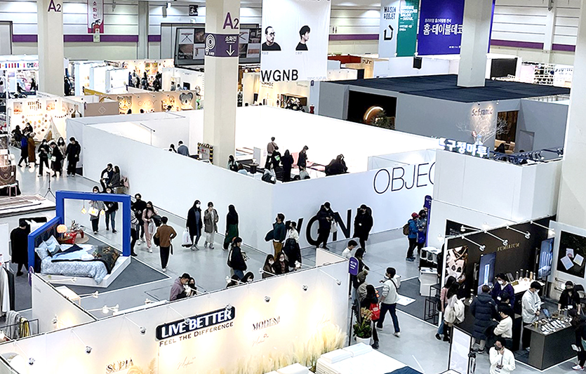 홈스타일링 전시회 ‘2022 홈·테이블데코페어’가 이달 4일 나흘간의 여정을 마무리했다. 사진=2022 홈·테이블데코페어전시사무국