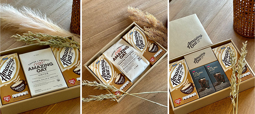 매이유업이 ‘어메이징 오트 기획세트 3종’를 기획세트로 출시한다. 사진=매일유업