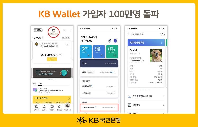 (보도사진) KB국민은행, KB Wallet 가입자 100만명 돌파.jpg