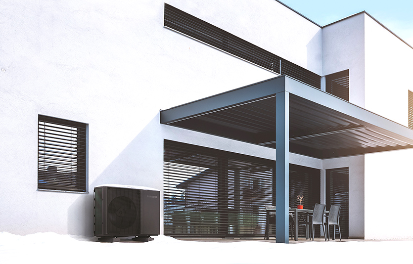 삼성전자 히트펌프 'EHS' 제품 라이프스타일 이미지. 사진=삼성전자