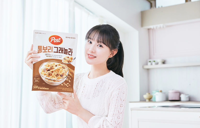 동서식품이 11월 출시한 ‘포스트 통보리 그래놀라’. 사진=동서식품