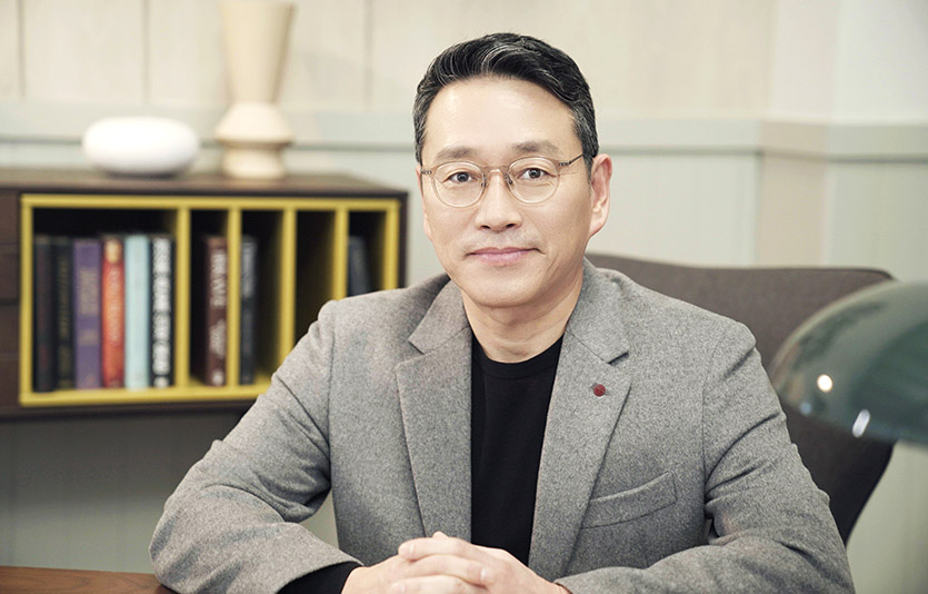 조주완 LG전자 사장이 임직원들에게 2023년 신년 메시지를 전달했다. 사진=LG전자