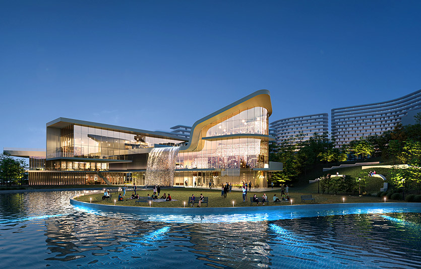 그랜드 스타필드 광주 별마당 북스테이 투시도. 이미지=신세계프라퍼티