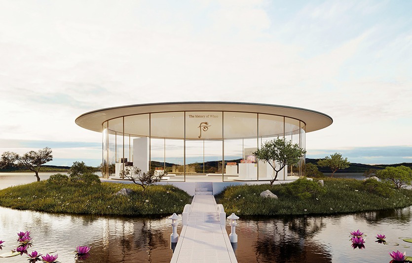 LG생활건강의 럭셔리 궁중 화장품 ‘더 히스토리 오브 후’가상현실(VR)는 공간인 ‘후 디지털 뮤지엄’을 최근 열었다. 사진=LG생활건강