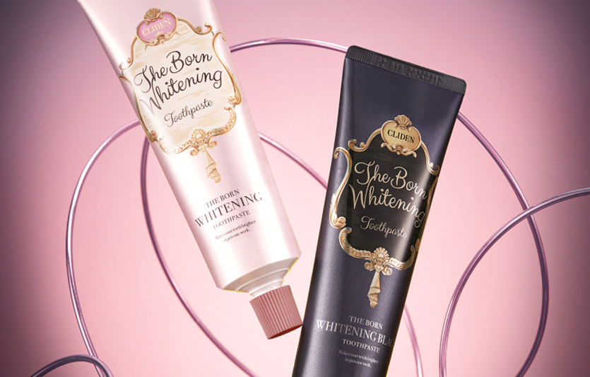 LG생활건강 클라이덴 더본 화이트닝 프리미엄 치약 화이트·블랙. 사진=LG생활건강