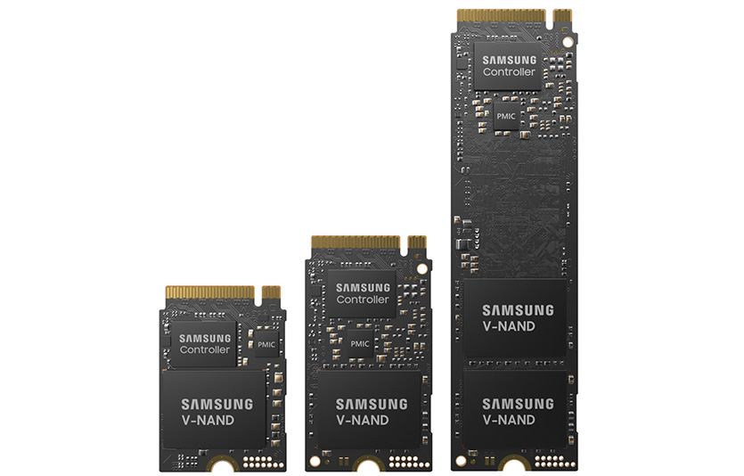 삼성전자가 새로 출시한 PC용 고성능 NVMe SSD ‘PM9C1a’. 사진=삼성전자