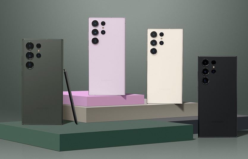 갤럭시 S23 울트라는 4가지 색상으로 출시된다. 사진=삼성전자