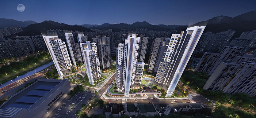 DL이앤씨가 최근 ‘부산 반여3구역 재건축’ 시공사로 최종 선정되며 연간 최대 수주실적을 기록했다. 사진=DL이앤씨