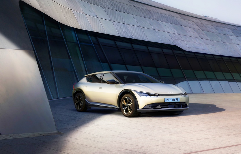 기아가 출시한 전기차 EV6. 사진=기아