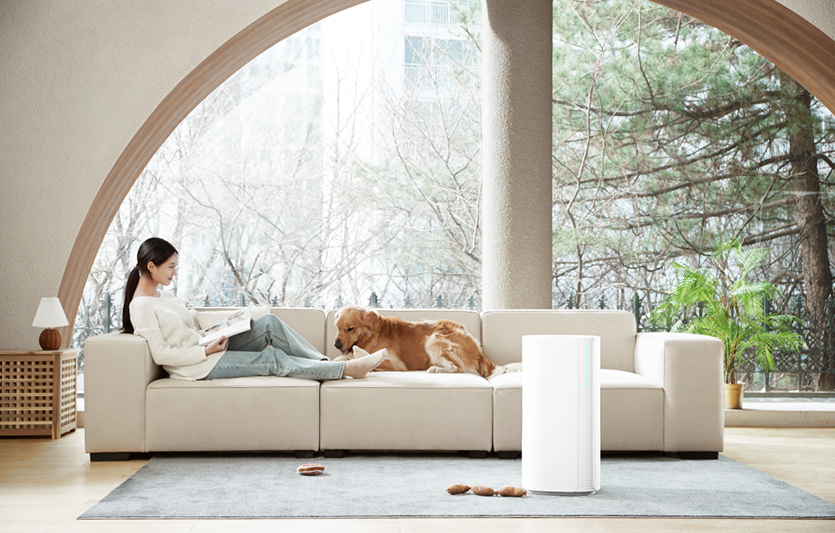 SK매직은 2023년형 ‘코어 펫 공기청정기’. 사진=SK매직