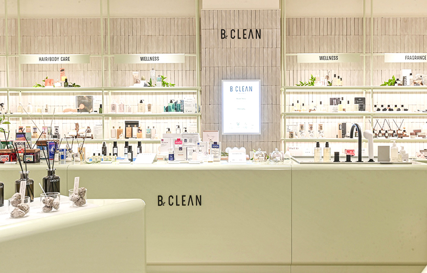 현대백화점이 운영하는 클린뷰티 편집숍 '비클린' 목동점 매장 전경 . 사진=현대백화점