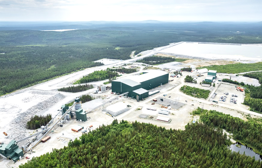 북미에서 올해 유일하게 상업 생산이 가능한 캐나다 퀘벡의 NAL 리튬 광산. 사진=LG화학
