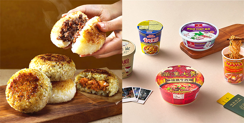 ‘시티델리’는 주먹밥과 컵라면 등 간편식 메뉴를 확대했다. 사진=SPC삼립