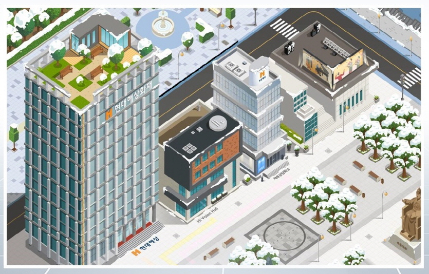 현대해상이 비대면 회의와 교육 등을 효율적으로 진행할 수 있는 전용 메타버스 플랫폼 하이버스를 오픈했다. 사진=현대해상