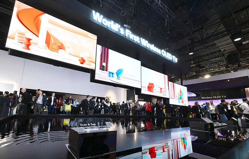 LG전자는 10년 연속 전 세계 올레드 TV 1위를 달성했다. 사진=LG전자