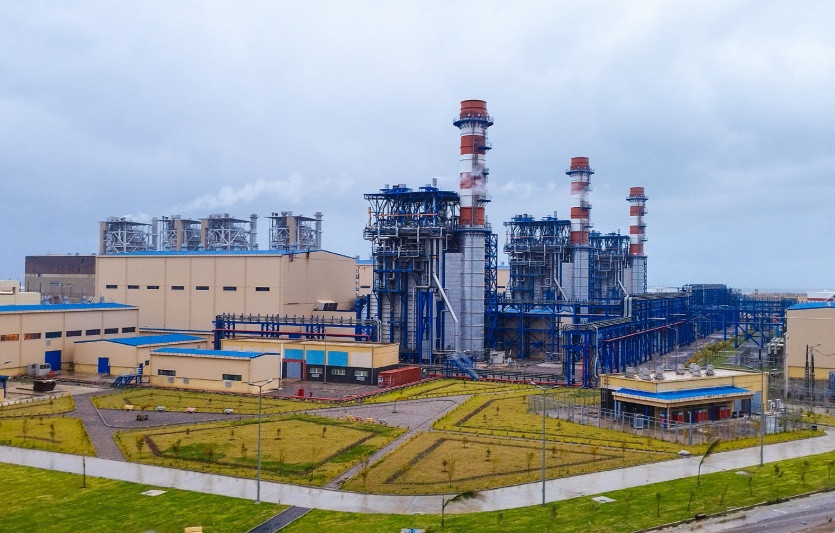 알제리 라스지넷 가스복합화력발전소 전경. 사진=대우건설