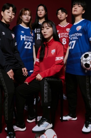 현대제철 레드엔젤스 새로운 유니폼. 사진=현대제철