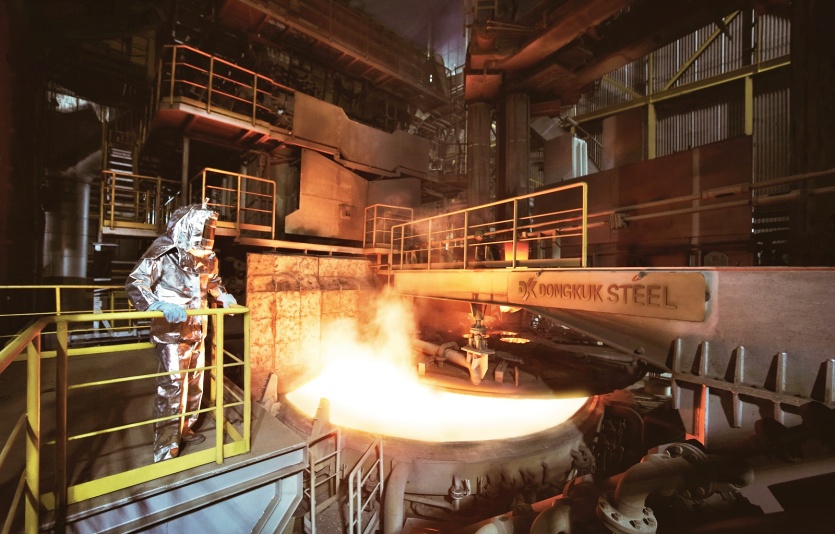 동국제강 인천공장 에코아크전기로. 사진=동국제강