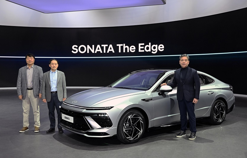 현대차는 2023 서울모빌리티쇼에서 '쏘나타 디 엣지'를 최초 공개한다.&nbsp; 사진=현대자동차