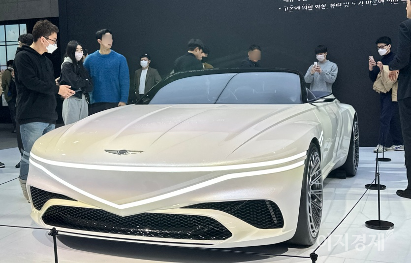제네시스 컨버터블X. 사진=최준 기자