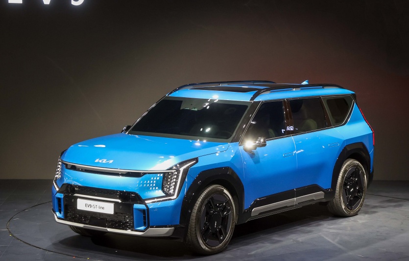 KG모빌리티 SUV 모델 EV9 GT. 사진=서울모빌리티쇼조직위원회