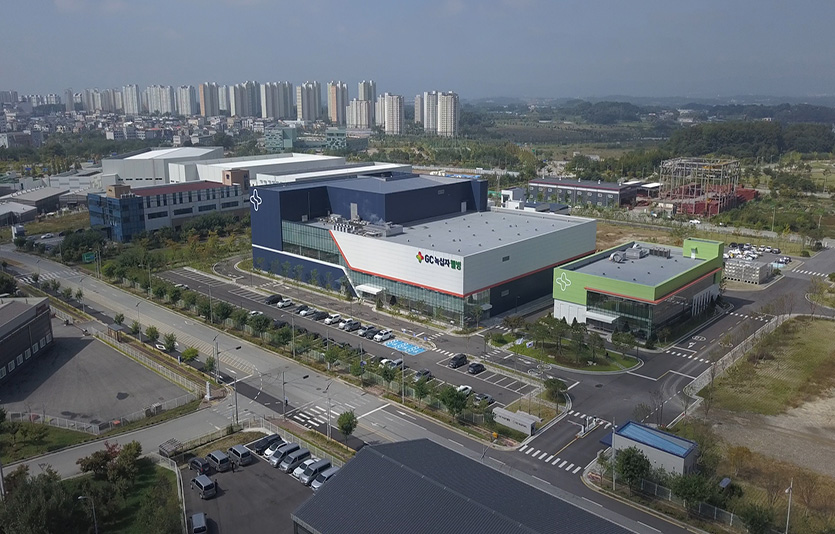 GC녹십자웰빙 음성 신공장 전경. 사진=GC녹십자웰빙