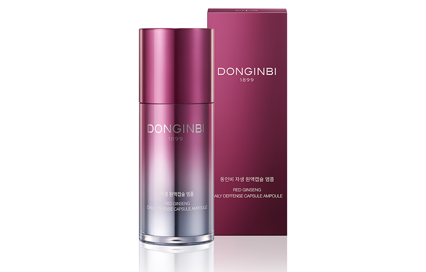 홍삼오일을 활용한 동인비 ‘자생 원액캡슐 앰플’. 사진=KGC인삼공사 