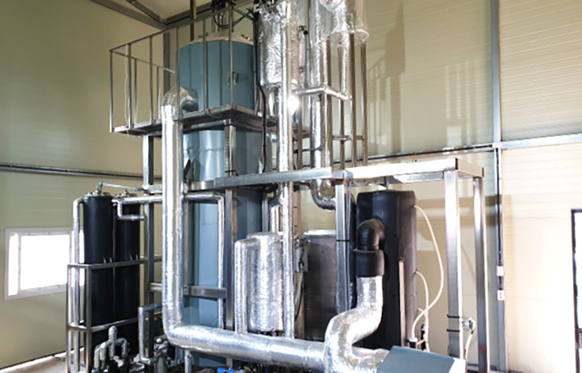 청호나이스 플랜트사업부 ‘감압증발 가축분뇨처리설비’. 사진=청호나이스