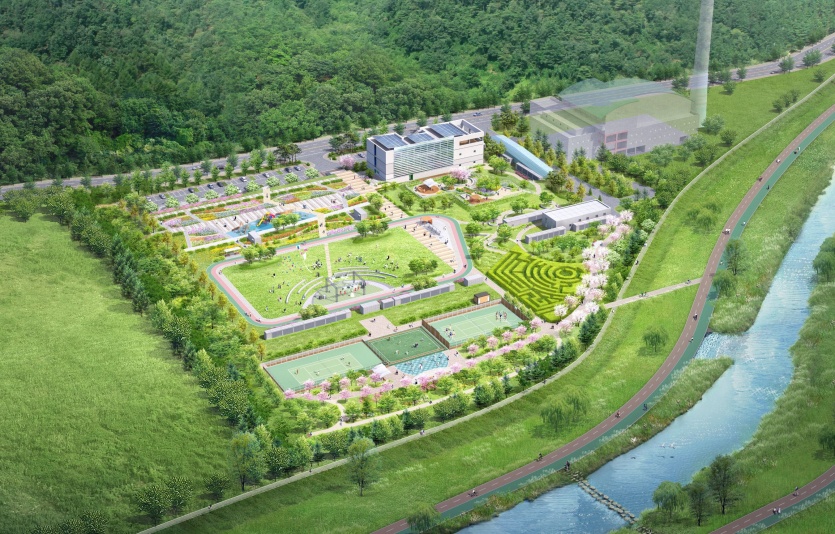 의정부 공공하수처리장 현대화 민간투자사업 조감도. 사진=DL이앤씨