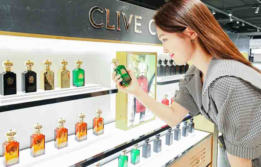 현대백화점면세점 무역센터점 니치 향수 전문관 ‘하우스 오브 퍼퓸’ . 사진=현대백화점면세점