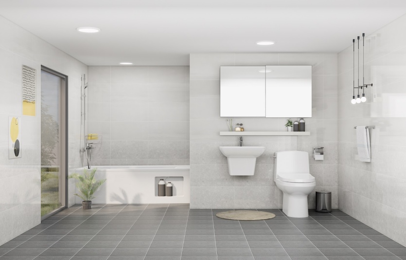 대림바스&키친, 욕실 리모델링 패키지 '아델리'. 사진=대림바스