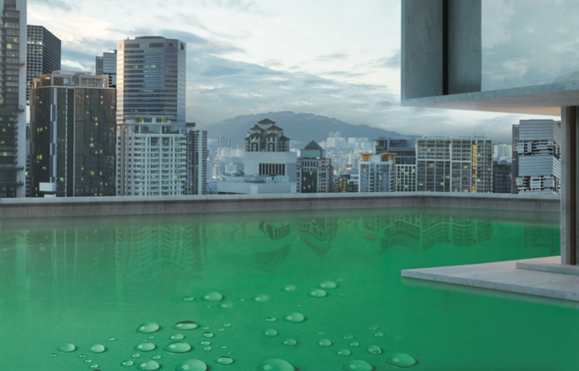 KCC, 방수 및 바닥재 기능 통합한 하이브리드 페인트 출시. 사진=KCC