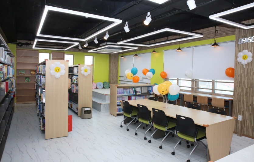 포레나·에코세코미 도서관. 사진=한화 건설부문