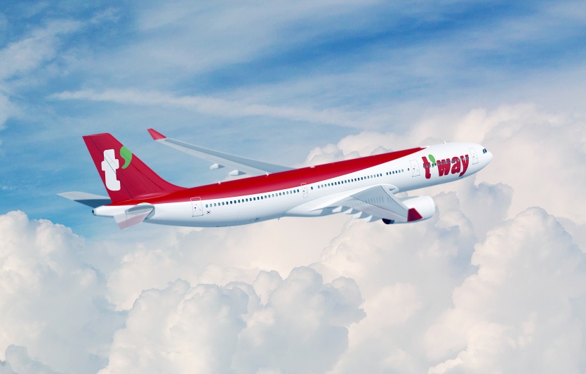 티웨이 항공기. 사진=티웨이항공