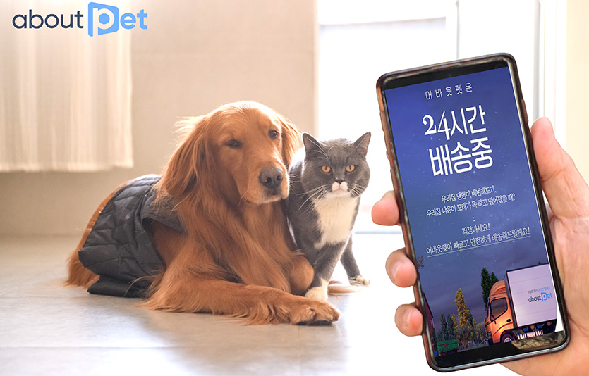 어바웃펫은 이달 4일까지 매일 최대 58% 할인되는 ‘하루특가’ 타임딜을 진행한다. 사진=어바웃펫